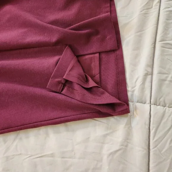 Boden NWT Petite Mulled Wine Nellie Ponte V-Neck Wrap Dress - Picture 7 of 15